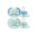 AVENT Suzeta 6-18 luni ultra air, baieti, cu inel fosforescent – SCF 376/21