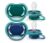 AVENT Suzeta Ultra Air 6-18M verde/bleu, 2 bucati SCF085/31