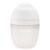 Biberon anticolici cu tetina din silicon 100% Breast-Like Ivory, 210ml, Mombella