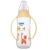 Biberon cu manere si tetina din silicon rotunda, 270ml, Wee Baby