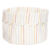 Cos de depozitare rotund pentru comoda de infasat Vintage Sunny Stripes, 1 bucata, Little Dutch