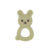 Jucarie dentitie silicon Bunny Doo Olive, 1 bucata