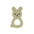 Jucarie dentitie silicon Bunny Doo Olive, 1 bucata