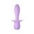 Mini vibrator multifunctional mov, 1 bucata, Cuties