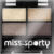 Paleta de farduri pentru pleoape Studio Color Quattro 403 Smoky Brown, 5g, Miss Sporty