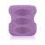 Protectie silicon pentru biberon din sticla cu gat larg violet, 270ml, Dr. Brown’s