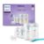 Set biberoane Natural Response SCD657/11, 2x125ml + 2x250ml + Suzeta + Perie, Philips Avent