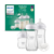 Set biberoane sticla Natural Response SCD878/11, 1x120ml + 2x240ml + 1x Suzeta, Philips Avent