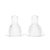 Set tetine din silicon super fin 3 luni+ Baby, 2 bucati, Minut