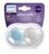 Suzete Ultra Soft SCF091/17 pentru 6-18 luni Bleu/Gri, 2 bucati, Philips Avent